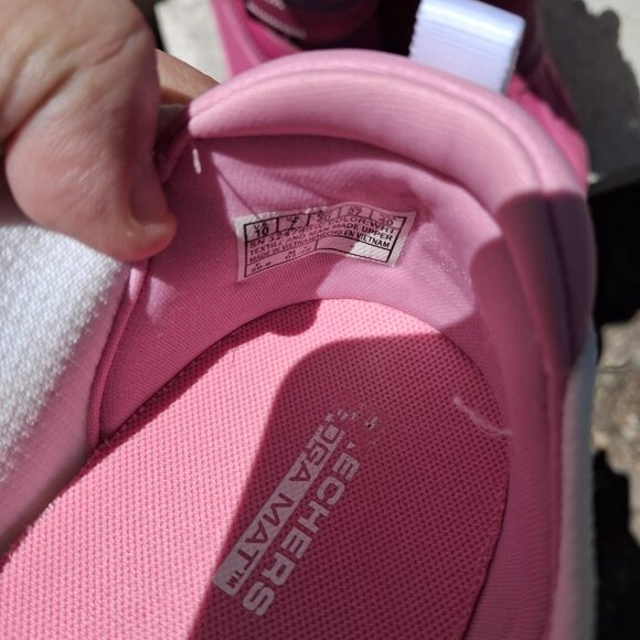 Skechers Go Walk Women's 9 Classic Jasmine Bliss Shoes Slip On White - Picture 9 of 14